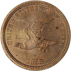 1858 Pattern 1C. J-203 PCGS PF63CAM