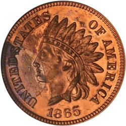 1865 Pattern 1C. J-403 PCGS PF63 R