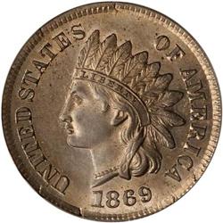 1869 Pattern 1C. J-669 PCGS MS63