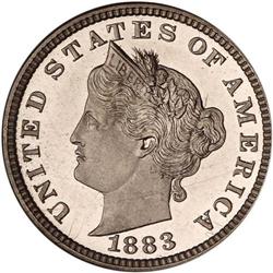 1883 Pattern 5C. J-1704 NGC PF66 CAM