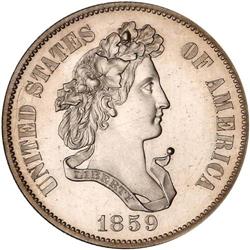 1859 Pattern 50C. J-241 NGC PF65 CAM