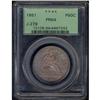 Image 3 : 1861 Pattern 50C. J-279 PCGS Proof 64