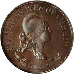1870 Pattern 50C. J-948 NGC PF65 BR