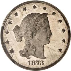 1873 Pattern Trade $1. J-1287 PCGS Proof 64