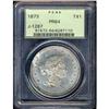Image 3 : 1873 Pattern Trade $1. J-1287 PCGS Proof 64