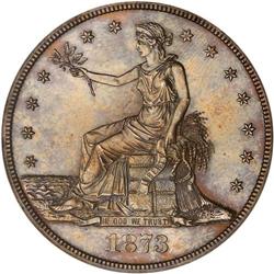 1873 Pattern Trade $1. J-1322. P1465. PCGS Proof 63