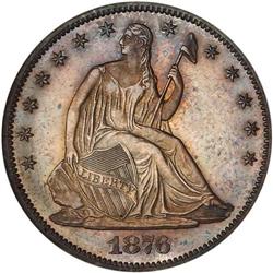 1876 Liberty Seated 50C NGC Proof 64