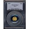Image 3 : 1849 $1 Gold Liberty. No L PCGS MS67