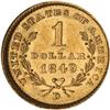Image 2 : 1849-D $1 Gold Liberty NGC MS63