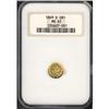 Image 3 : 1849-D $1 Gold Liberty NGC MS63
