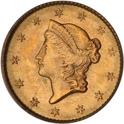 1853 $1 Gold Liberty PCGS MS66