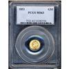 Image 3 : 1853 $1 Gold Liberty PCGS MS63