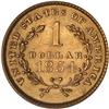 Image 2 : 1854 $1 Gold Liberty, Type 1, PCGS MS64