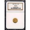 Image 3 : 1854 $1 Gold Indian Type 2 NGC MS62