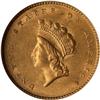 Image 1 : 1854 $1 Gold Indian Type 2 NGC MS61