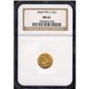 Image 3 : 1854 $1 Gold Indian Type 2 NGC MS61
