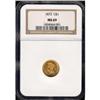 Image 3 : 1872 $1 Gold Indian NGC MS69