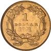 Image 2 : 1874 $1 Gold Indian PCGS MS64