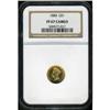 Image 3 : 1884 $1 Gold Indian NGC PF67 CAM