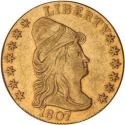 1807 $2.50 Bust PCGS AU53
