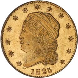 1825 $2.50 Capped Head PCGS MS64