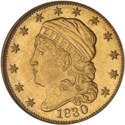1830 $2.50 Capped Head PCGS MS63