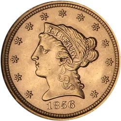 1856 $2.50 Liberty NGC MS65
