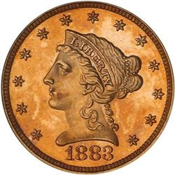 1883 $2.50 Liberty PCGS PF64 DCAM