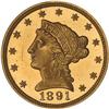 Image 1 : 1891 $2.50 Liberty PCGS PF63 DCAM