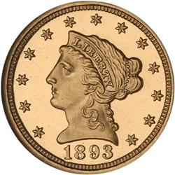1893 $2.50 Liberty NGC PF65 UCAM
