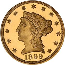 1899 $2.50 Liberty PCGS PR65DCAM