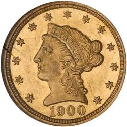 1900 $2.50 Liberty NGC PF61 CAM