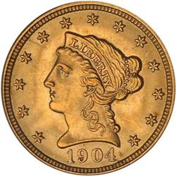 1904 $2.50 Liberty PCGS MS65