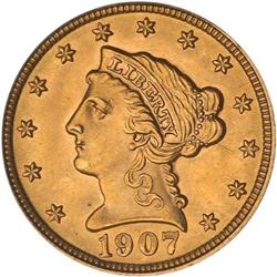 1907 $2.50 Liberty PCGS MS64