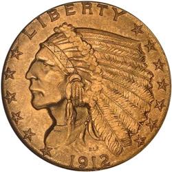 1912 $2.50 Indian PCGS MS64
