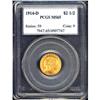 Image 3 : 1914-D $2.50 Indian PCGS MS65