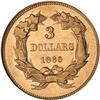 Image 2 : 1860 $3 Gold NGC MS61