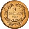 Image 2 : 1860-S $3 Gold NGC AU58
