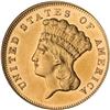 Image 1 : 1872 $3 Gold ANACS Proof 62