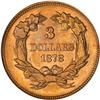 Image 2 : 1878 $3 Gold NGC MS62