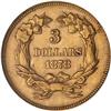 Image 2 : 1878 $3 Gold NGC AU58