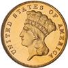 Image 1 : 1885 $3 Gold PCGS PF64 DCAM