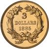 Image 2 : 1885 $3 Gold PCGS PF64 DCAM