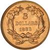 Image 2 : 1888 $3 Gold NGC MS63