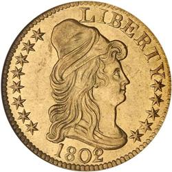 1802/1 $5 Bust NGC MS61