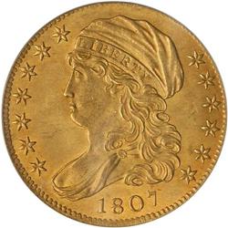 1807 $5 Bust. Bust L PCGS MS62