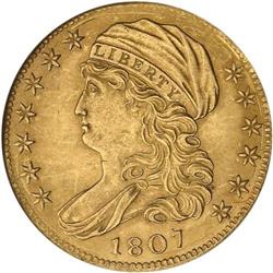 1807 $5 Bust. Bust L ANACS MS60 Details Damaged