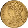Image 1 : 1807 $5 Bust. Bust L ANACS MS60 Details Damaged