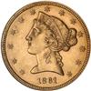 Image 1 : 1861 $5 Liberty PCGS MS63