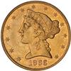 Image 1 : 1866 $5 Liberty. Motto PCGS AU53